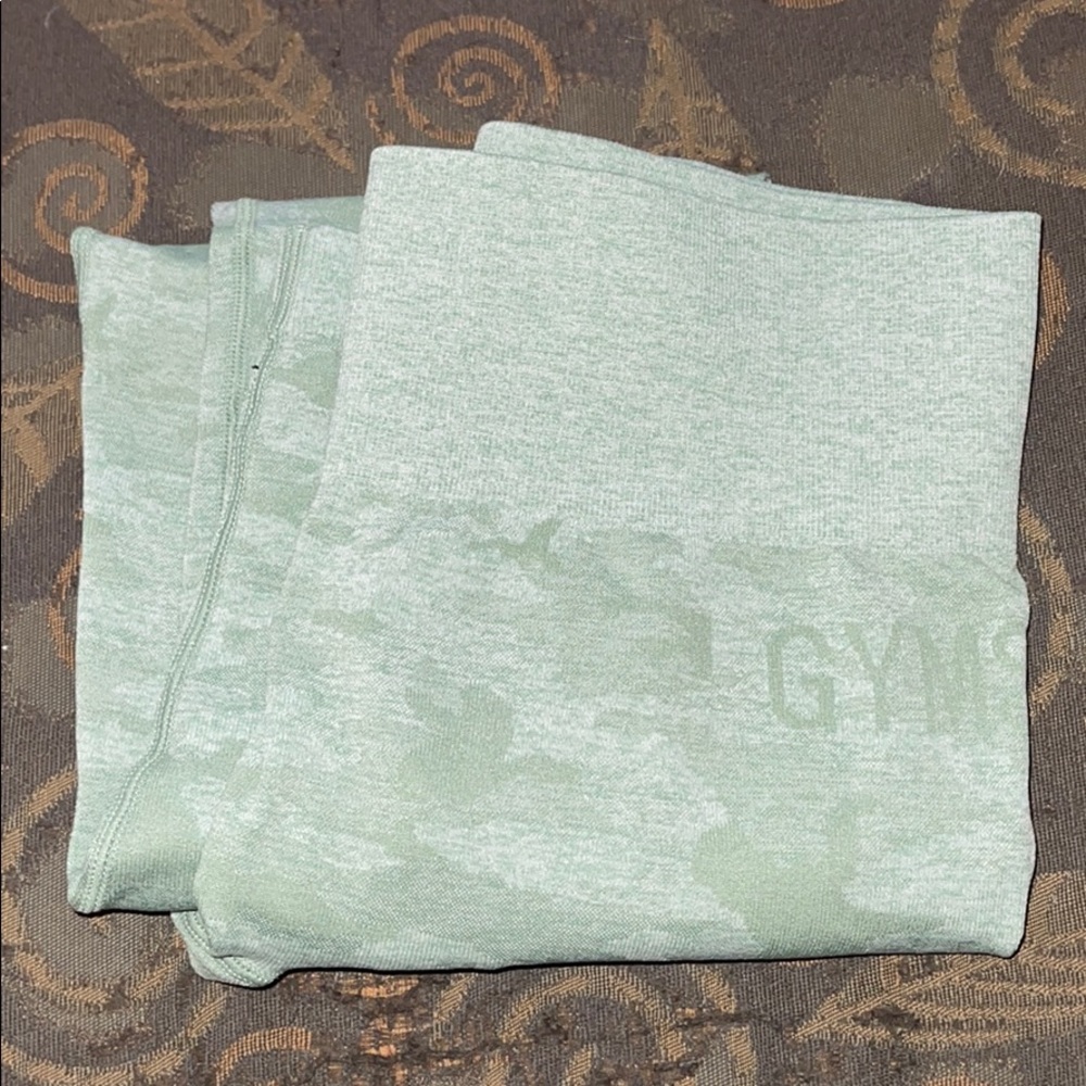 Sage Green Camo Seamless Gymshark!